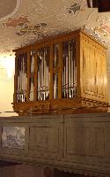 Orgel der Katholischen Kirche in Duchtlingen bei Singen am Hohentwiel (D)