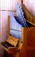 Orgel der Evangelischen Kirche Herrischried (D)