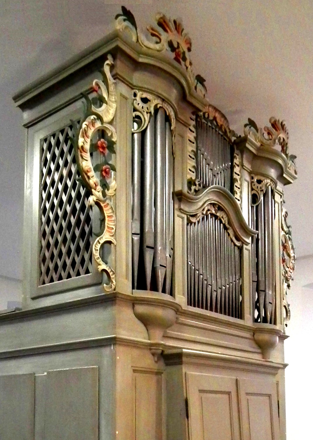 Evangelische Kirche Hertingen: Historische Orgel von Blasius Bernauer
