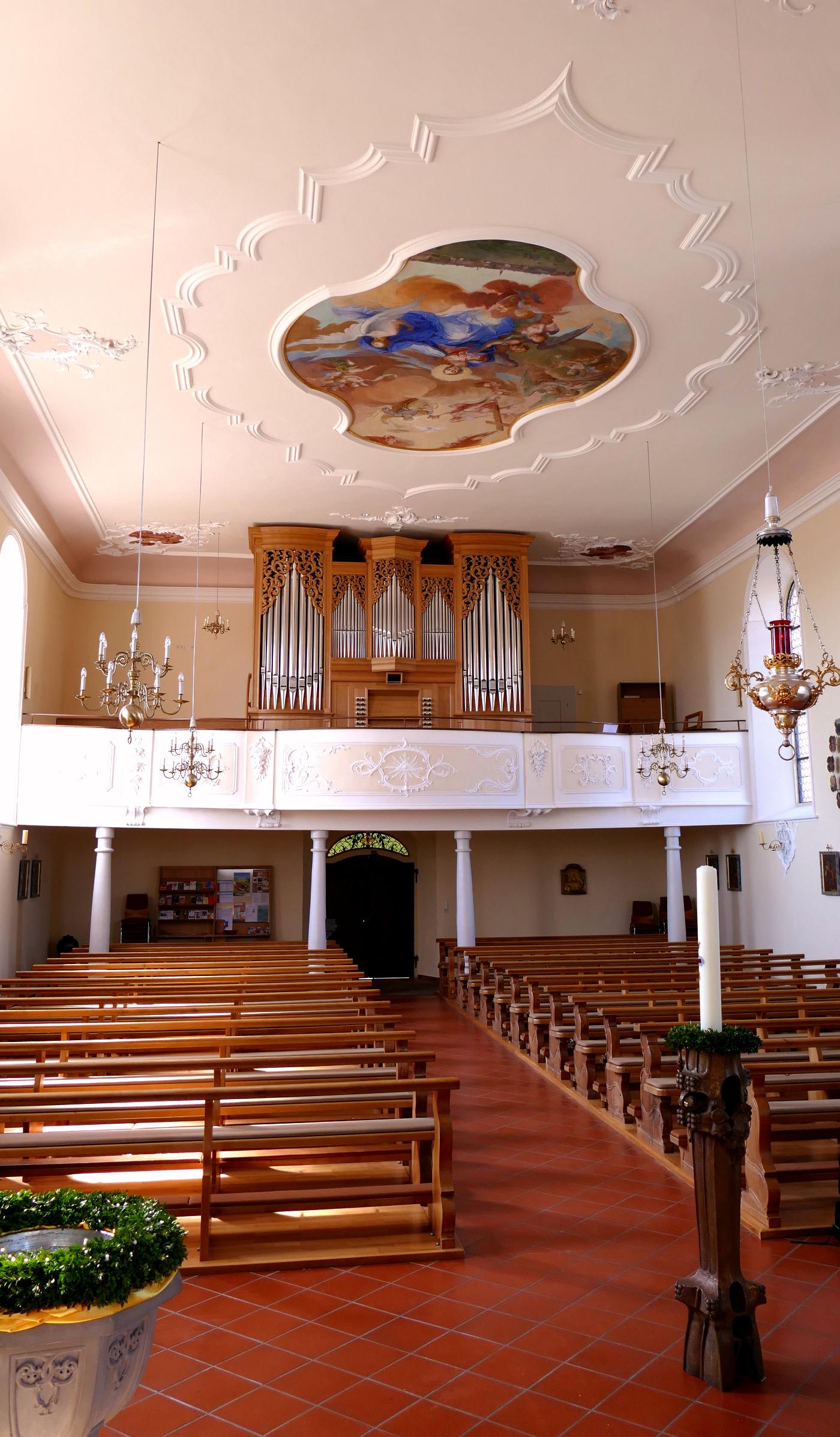 New organ, Murg-Haenner, catholic church of St. Leodegar and Marzellus